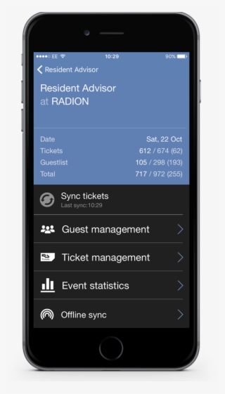 Scan Paper Tickets, E Tickets, Apple Wallet And Smartphone - Smartphone
