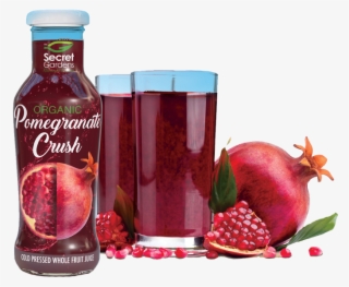 Secret Gardens Organic Pomegranate Crush Is 100% Pure - Pomegranate Juice