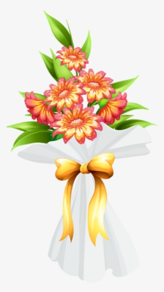 Free Png Download Bouquet With Flowers Png Images Background - Clipart Flowers Fancy