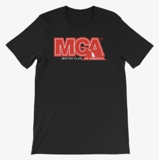 Mca Red Logo Black Short Sleeve Jersey T-shirt - Falcon Heavy T Shirt