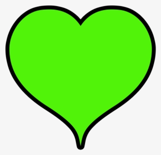 Green Heart Png Transparent - Heart