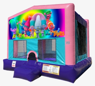 Trolls Sparkly Pink Bounce House Rentals In Austin - Lol Surprise Bounce House