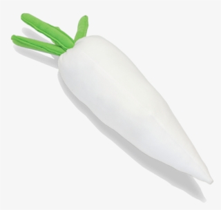 Plush White Radish - Carrot