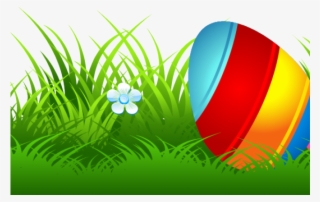 Grass Clipart Easter Egg - Graphic Design