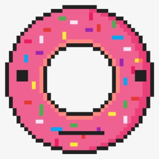 Big Donut Boi - Wheel Pixel Art