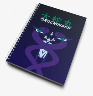 Caderno A5 Orochimaru - Cadernos Como Treinar O Seu Dragão