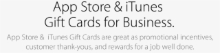 App Store & Itunes Gift Cards For Business - Calligraphy
