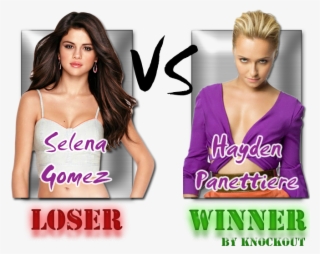 Hayden Panettiere Wins 77% Of The Votes - Selena Gomez Cosmopolitan Photoshoot