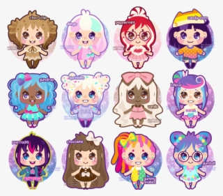 Free Png Download Candy Girl Drawings Png Images Background - Chibi Candy Glitter Force
