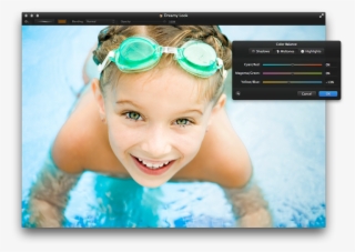 In The Effects Browser , Double-click The Color Balance - Kindje Sporten
