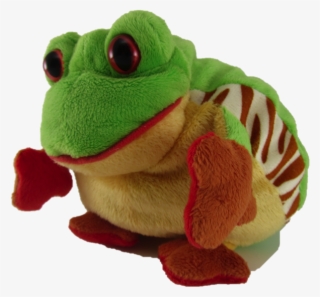 3 Toys In 1 "rainforest" Red Eyed Tree Frog, - Toad