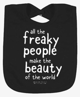 Freaky People Baby Bib - Luggage And Bags