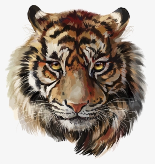 Tiger Png For Photoshop - Tiger Sticker