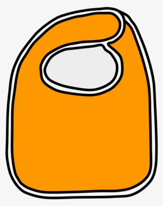 Bib-orange, Png