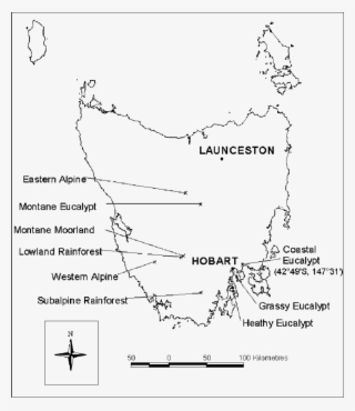 Location Of All Sites Mentioned In The Text - Diagram