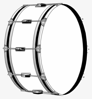 Jpg Black And White Stock Bass Drums Clip Art Drum - Bombo Dibujo
