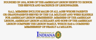 Sons Of The American Legion - Number