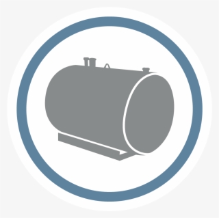 Available In Single Wall Or Double Wall Models, Our - Icon Storage Tank Png