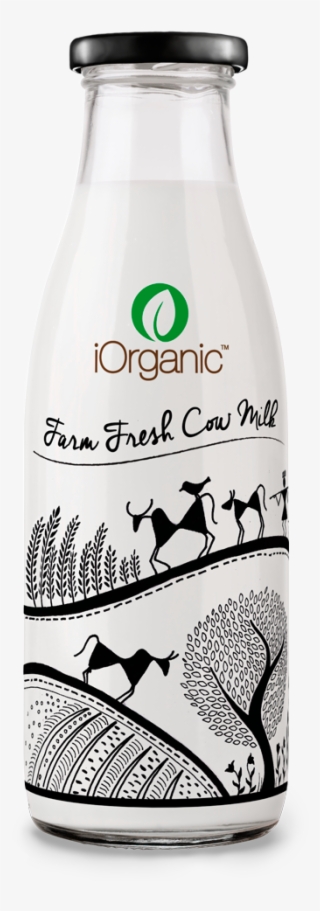 Clipart Milk Bottled Milk - Organic Milk Delhi