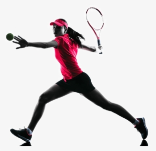 Female Tennis Player Colab Coach - Rebound Tennis Trainer Ball Training Equipment