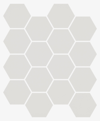 22 Cm - Uniwersalna Mozaika Prasowana Bianco Paradyż Hexagon