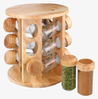 12 Piece Wood Spice Rack Transparent PNG - 750x1082 - Free Download on ...