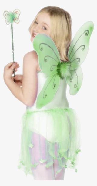 Child Green Butterfly - Fancy Dress For Angel