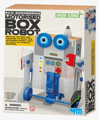 Green Science Box Robot