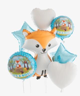 Woodland Critter It's A Boy - Balloon