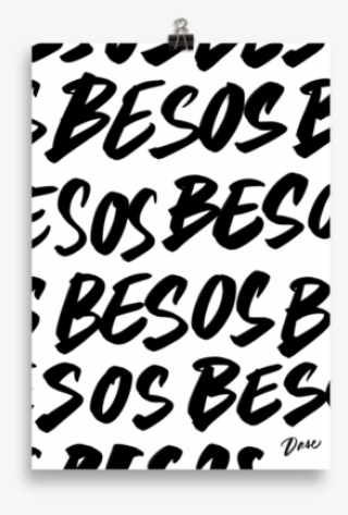 “besos” De Dase - Calligraphy