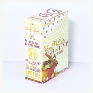 High Hemp Wrap Honey Pot Swirl Flavor 2/pack 25/box - Box
