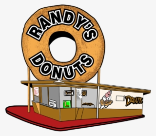 About Randy's Donuts - Randys Donuts Clipart