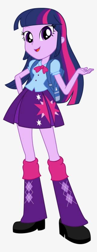 Equestria Girls Twilight Sparkle Vector By Icantunloveyou-d9olw55 - Twilight Sparkle My Little Pony Equestria Girls