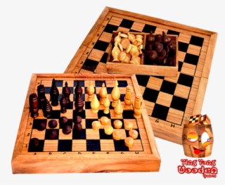 Thai Chess Game With Thai Wooden Chess Pieces Wooden - Chess