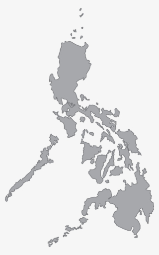 philippine map black and white high resolution