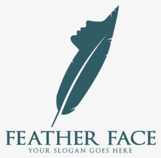 Feather Face Logo Design - Honor And Remember Flag