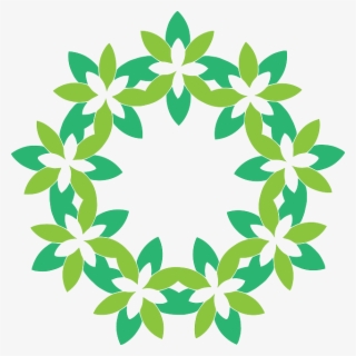 Abstract, Floral, Flower, Frame, Retro, Green - ภาพ ใบไม้ Png