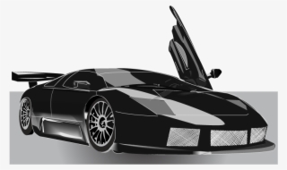 Graphic Stock Aventador Car Murci Lago Automotive Design - Lamborghini Murciélago