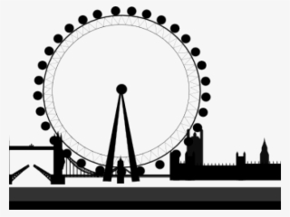 Tower Bridge Clipart London Skyline - Love Simon Ferris Wheel Quote