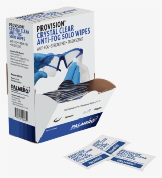 Provision® Crystal Clear Anti-fog Solo Wipes Palmero - Mattress Pad