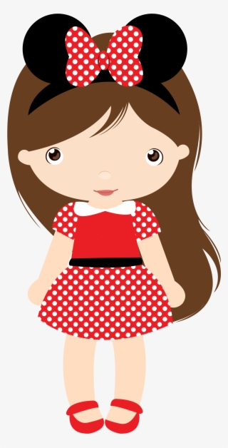 Pin Do Liran S Em Clipart - Clipart Of Dolls Png Minnie Mouse