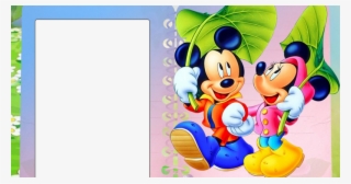 Arts Molduras Digitais Evellyne - Png Mickey Mouse Dan Minnie Mouse