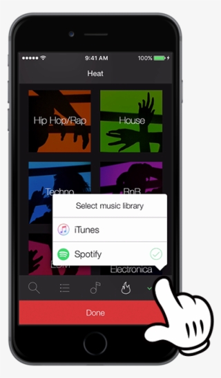 Pyro Can Play Music From Both Your Itunes And Premium - Iphone