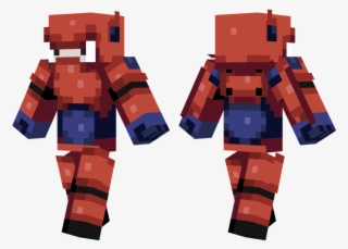 Baymax - Minecraft Homem Aranha Skin