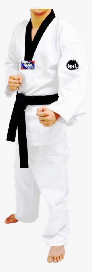 Dobok Taekwondo Training Starter Cuello Negro - Taekwondo