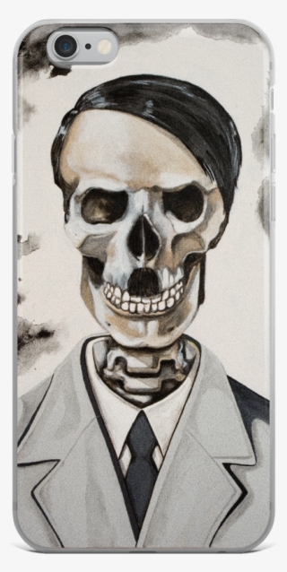 Adolf Hitler Skull “the Last Portrait” Iphone Case - Portrait