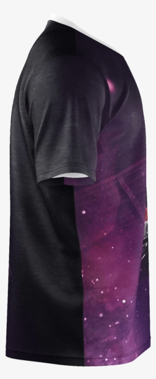 Raven Galaxy Print Fortnite T-shirt - Formal Wear