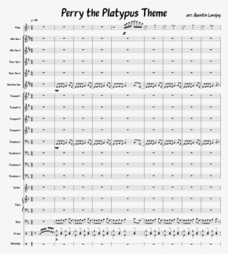 Perry The Platypus Theme - Perry The Platypus Theme Song Piano