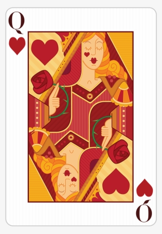 Hearts Playing Cards - Creative Arts