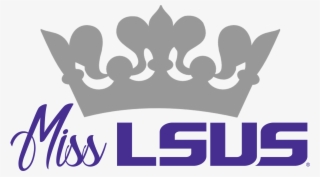 Please Join Us For The 2019 Miss Lsus Pageant - Crown Black And White Png